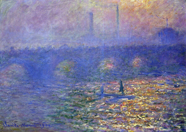 Waterloo Bridge by Monet